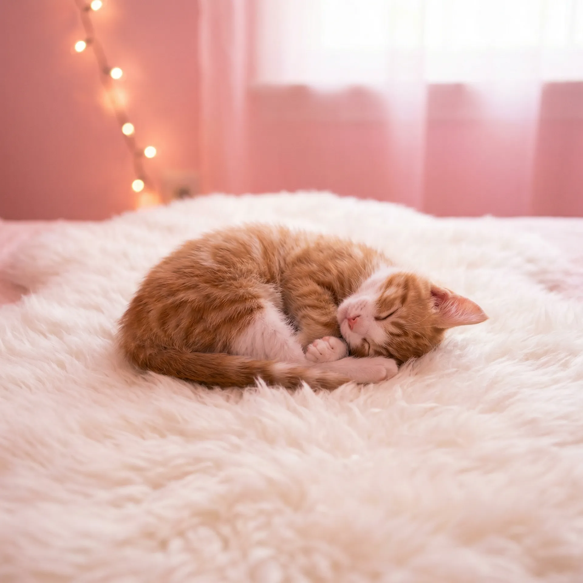 小猫蜷成一团入睡 - 成人蘑菇 www网站
